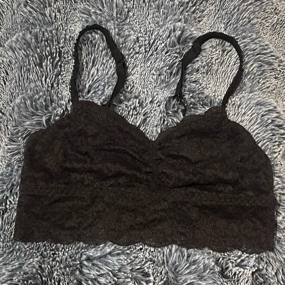 Victoria's Secret Black Lace Bralette